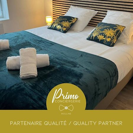 Le Cocon Moulinois, Proche Gare Avec Services By Primo C0Nciergerie Apartment Moulins  Luaran gambar